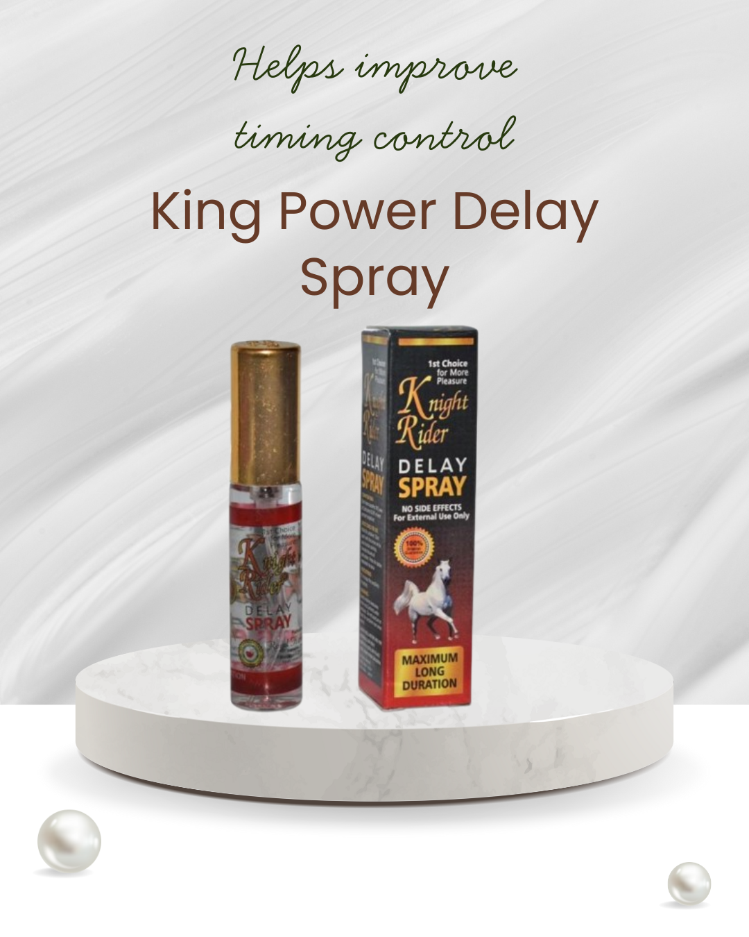 King Power Delay Spray – Premium Long-Lasting Performance-Fast-Acting Formula: Works In Minutes — Without The Wait.